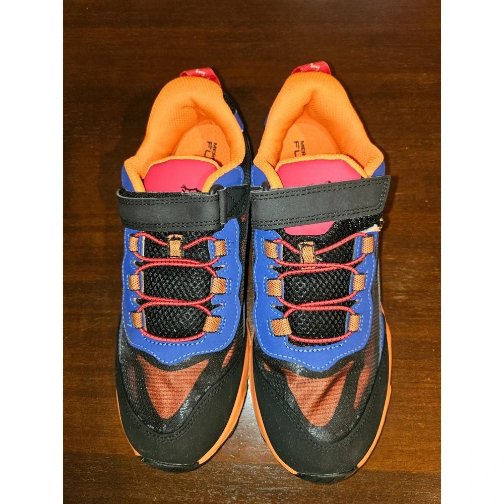 Merrell Moab Speed low waterproof shoe Size 7‎ MK267234 Blue Orange hiking